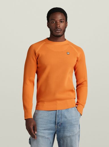 Engineered Knitted Sweater